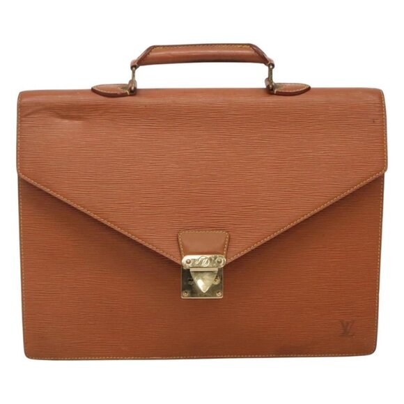 LOUIS VUITTON Epi Serviette Conseiller Zipangu Gold M54428 LV Auth bs24256 - Picture 1 of 16
